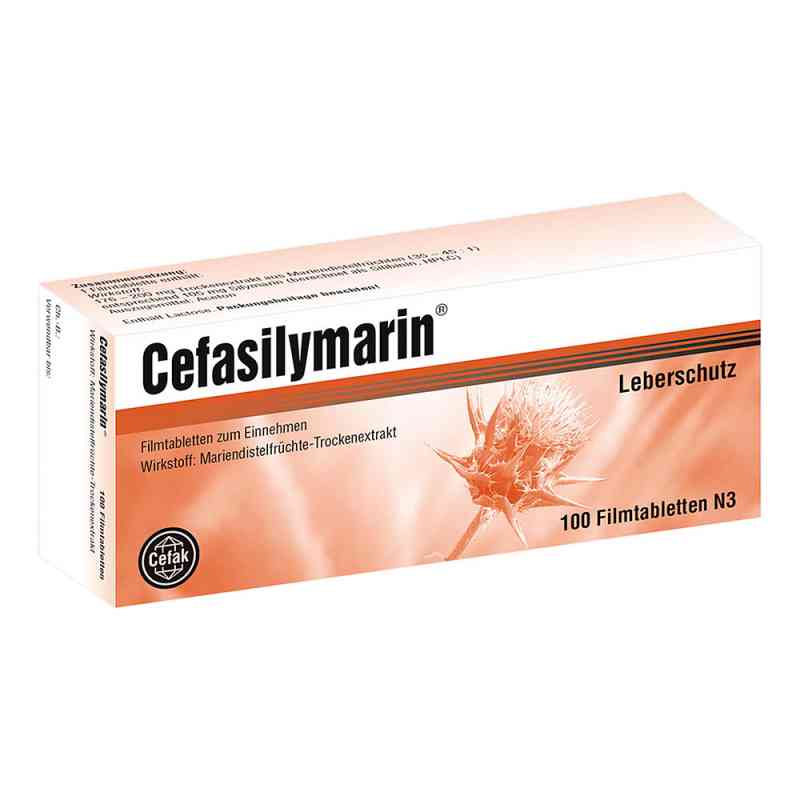 Cefasilymarin Filmtabl. 100 szt. od Cefak KG PZN 04930434