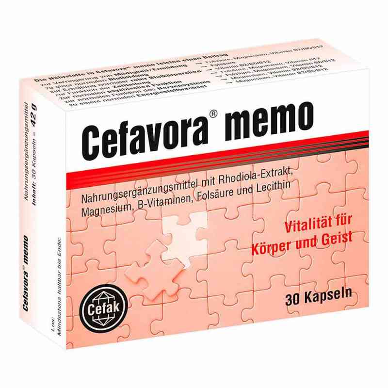 Cefavora memo kapsułki miękkie 30 szt. od Cefak KG PZN 05748476