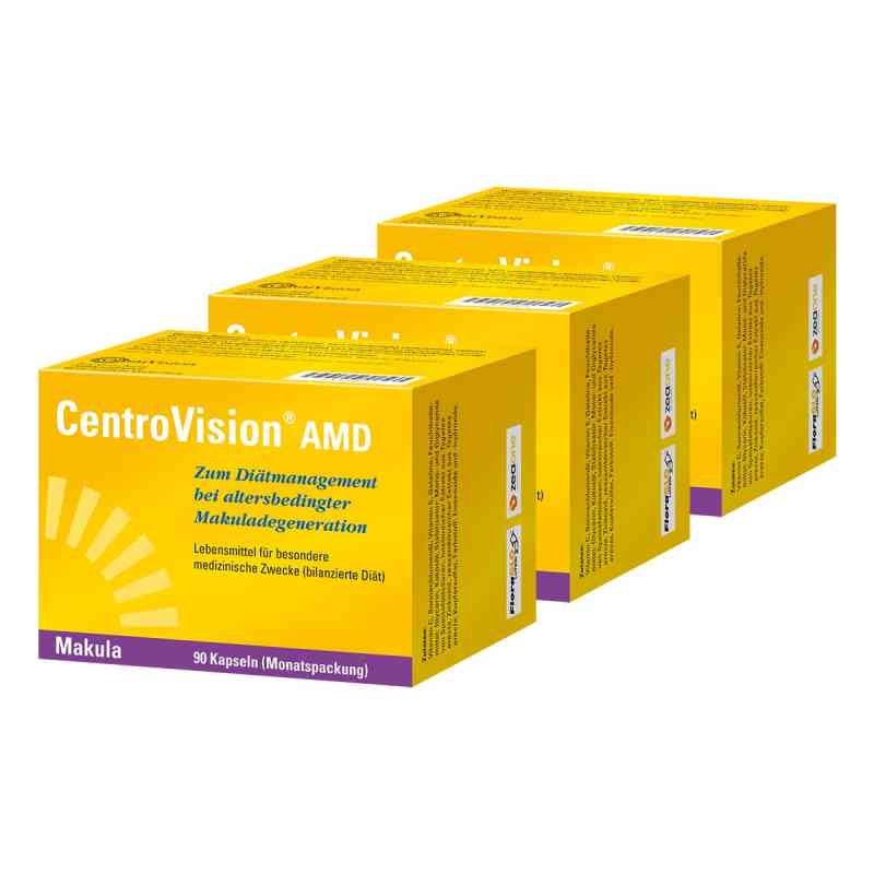 Centrovision AMD kapsułki 270 szt. od OmniVision GmbH PZN 15401288