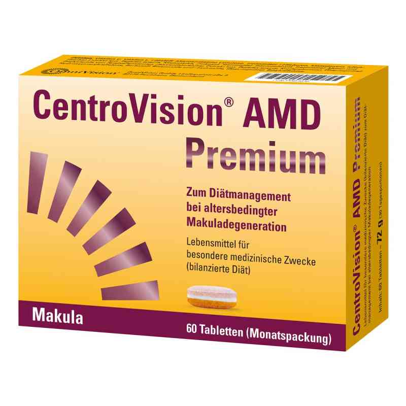 Centrovision Amd Premium tabletki 60 szt. od OmniVision GmbH PZN 15584030