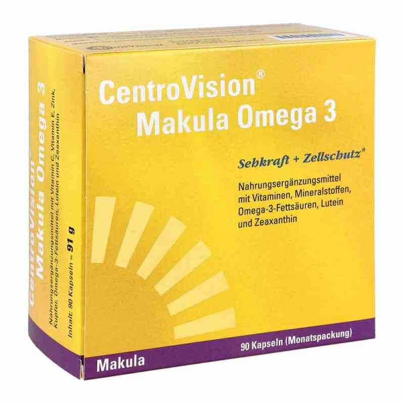Centrovision Makula Omega-3 Kapseln 90 szt. od OmniVision GmbH PZN 15415965