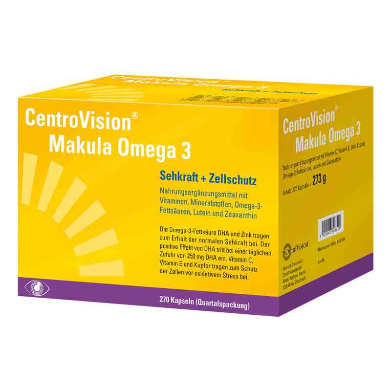 Centrovision Makula Omega-3 kapsułki 270 szt. od OmniVision GmbH PZN 15415971