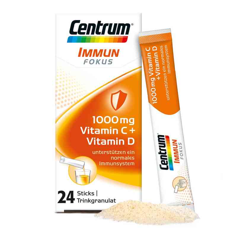 Centrum 1000 mg Vitamin C+d Saszetki 24 szt. od Haleon Germany GmbH PZN 13511877