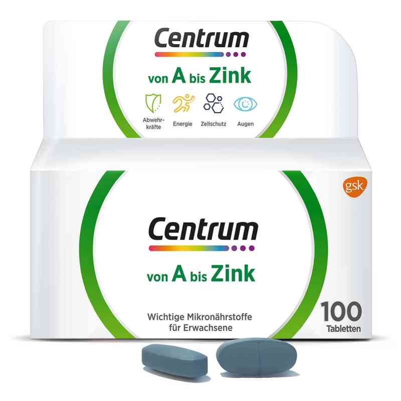 Centrum A-zink Tabletki 100 szt. od GlaxoSmithKline Consumer Healthc PZN 14170473