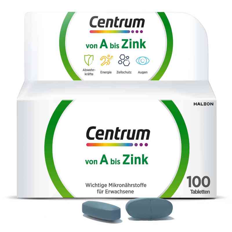 Centrum A-zink Tabletki 100 szt. od Haleon Germany GmbH PZN 14170473