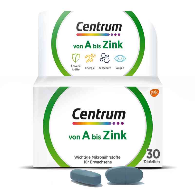 Centrum A-zink Tabletki 30 szt. od GlaxoSmithKline Consumer Healthc PZN 14170450