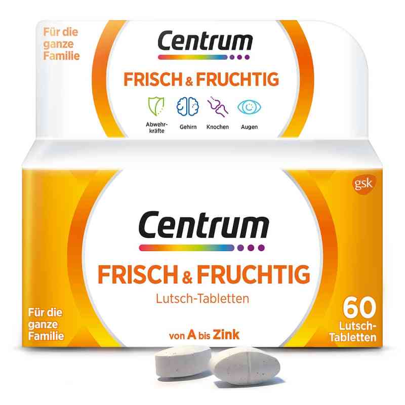 Centrum frisch & fruchtig tabletki do ssania 60 szt. od GlaxoSmithKline Consumer Healthc PZN 07687589