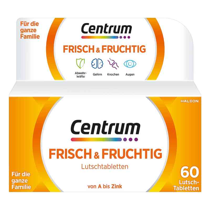 Centrum frisch & fruchtig tabletki do ssania 60 szt. od Haleon Germany GmbH PZN 07687589