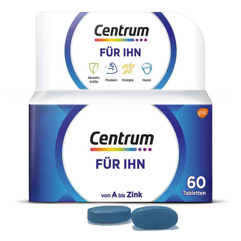 Centrum fur Ihn tabletki dla mężczyzn 60 szt. od GlaxoSmithKline Consumer Healthc PZN 09924697