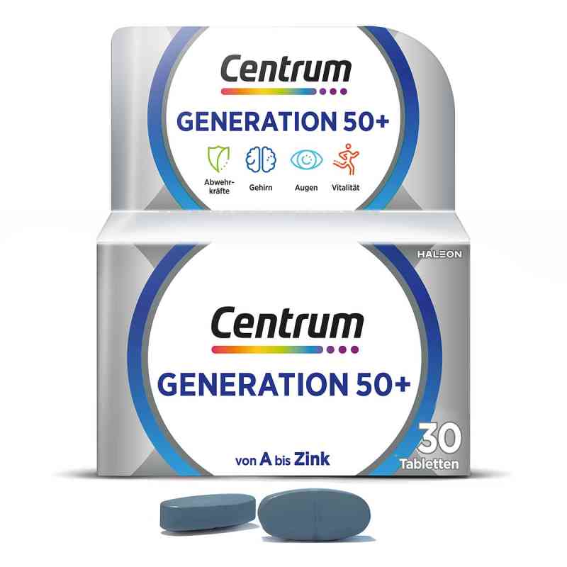 Centrum Generation 50+ Tabletki 30 szt. od GlaxoSmithKline Consumer Healthc PZN 14170510