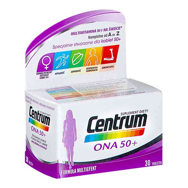 Centrum ONA 50+ tabletki 30  od GLAXOSMITHKLINE CONSUMER HEALTHC PZN 08303344