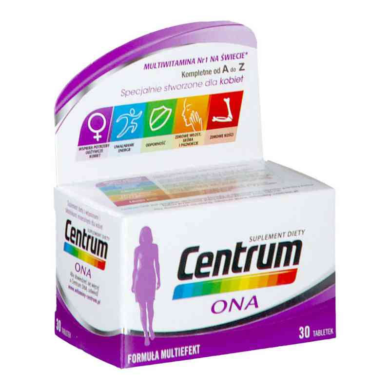 Centrum ONA tabletki 30  od GLAXOSMITHKLINE CONSUMER HEALTHCARE SP. Z O.O. PZN 08303221