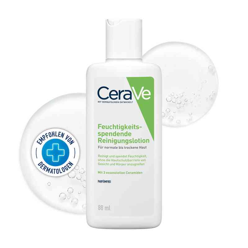 CeraVe nawilżająca emulsja do mycia dla skóry normalnej i suchej 88 ml od L'Oreal Deutschland GmbH PZN 14017470