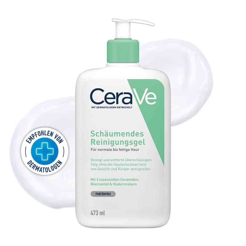 CeraVe oczyszczający żel do mycia dla skóry normalnej i tłustej 473 ml od L'Oreal Deutschland GmbH PZN 14017524