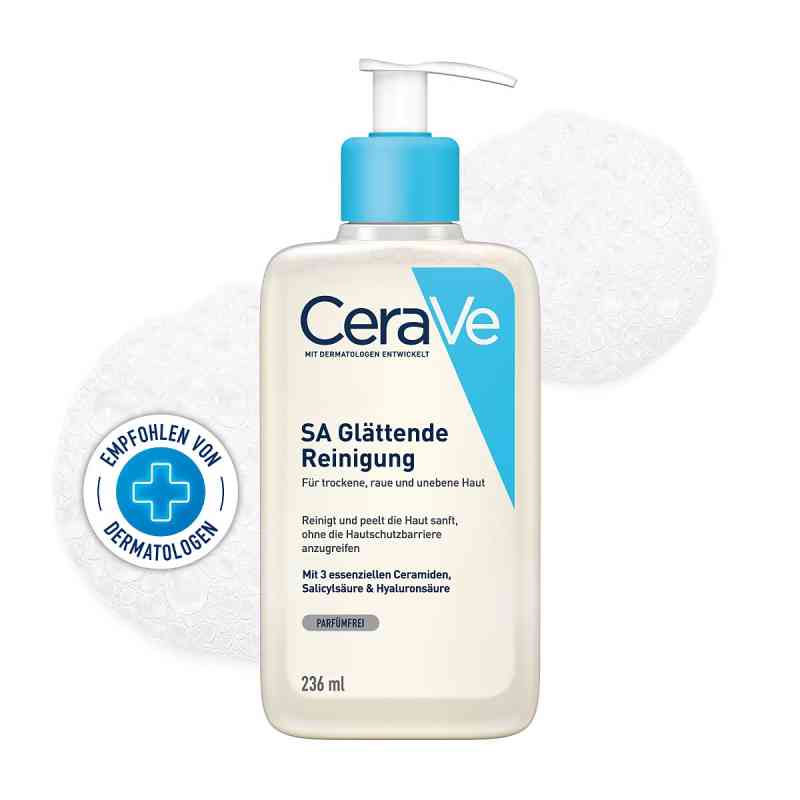 Cerave Sa wygładzający żel do mycia dla skóry suchej i szorstkie 236 ml od L'Oreal Deutschland GmbH PZN 15660854