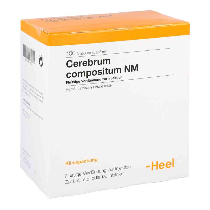 Cerebrum Compositum NM ampułki 100 szt. od Biologische Heilmittel Heel GmbH PZN 01674887