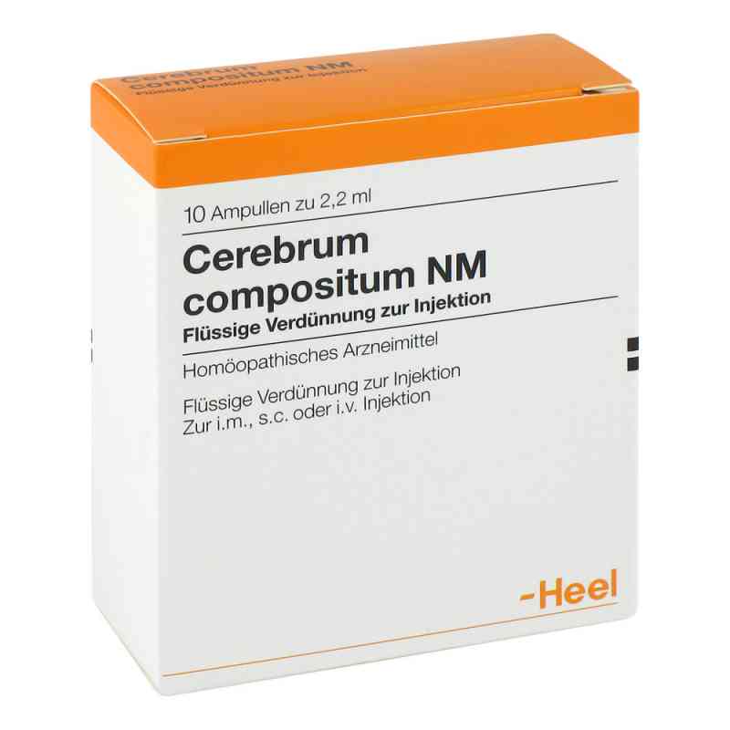 Cerebrum Compositum Nm, ampułki 2,2 ml  10 szt. od Biologische Heilmittel Heel GmbH PZN 01674841