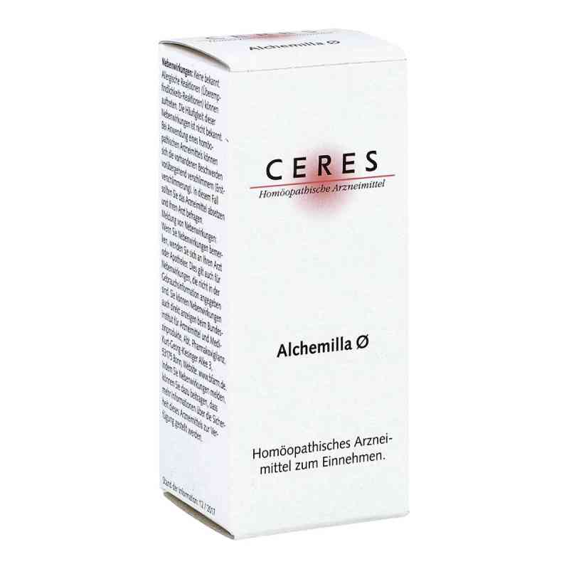 Ceres Alchemilla Urtinktur 20 ml od CERES Heilmittel GmbH PZN 00178614