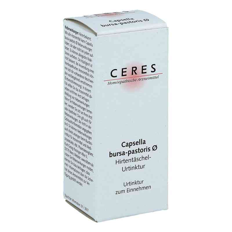Ceres Capsella bursa-pastoris, tinktura macierzysta 20 ml od CERES Heilmittel GmbH PZN 12724890