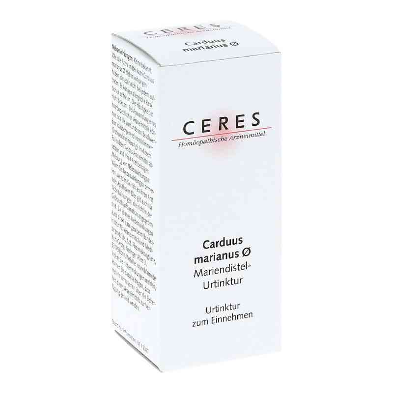 Ceres Carduus marianus Urtinktur 20 ml od CERES Heilmittel GmbH PZN 00178732