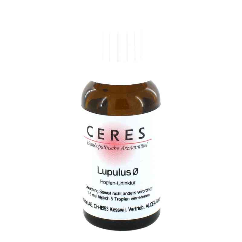 Ceres Lupulus Urtinktura 20 ml od CERES Heilmittel GmbH PZN 00179105