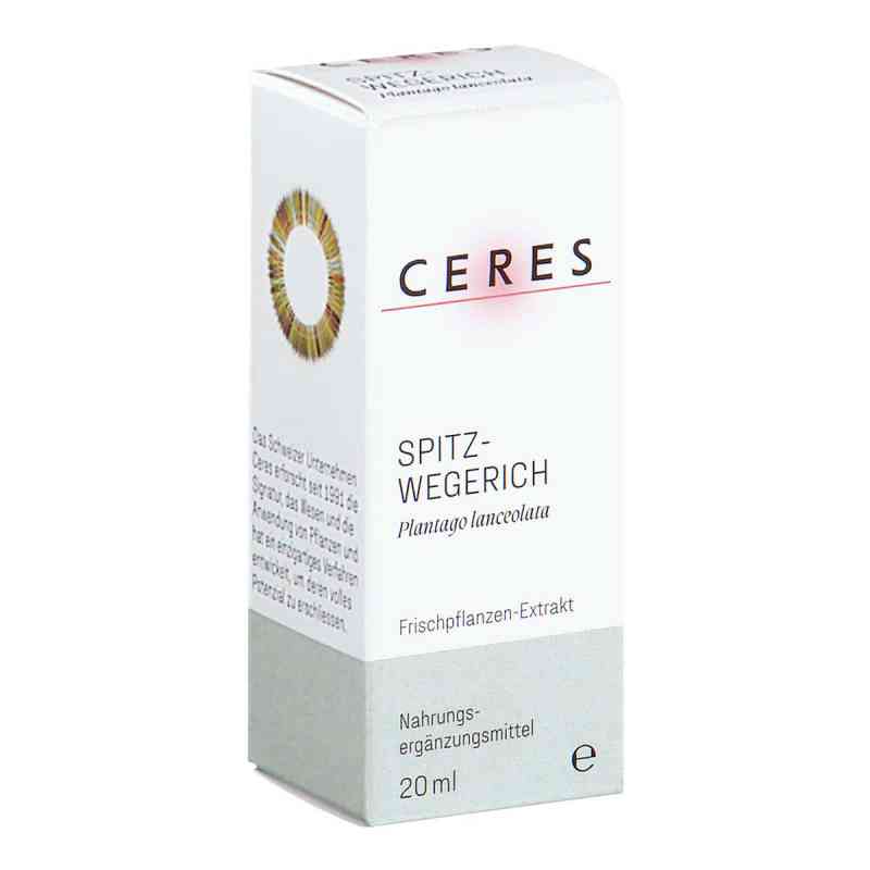Ceres Spitzwegerich Plantago Lanceolata Extr.tro. 20 ml od CERES Heilmittel GmbH PZN 19209257