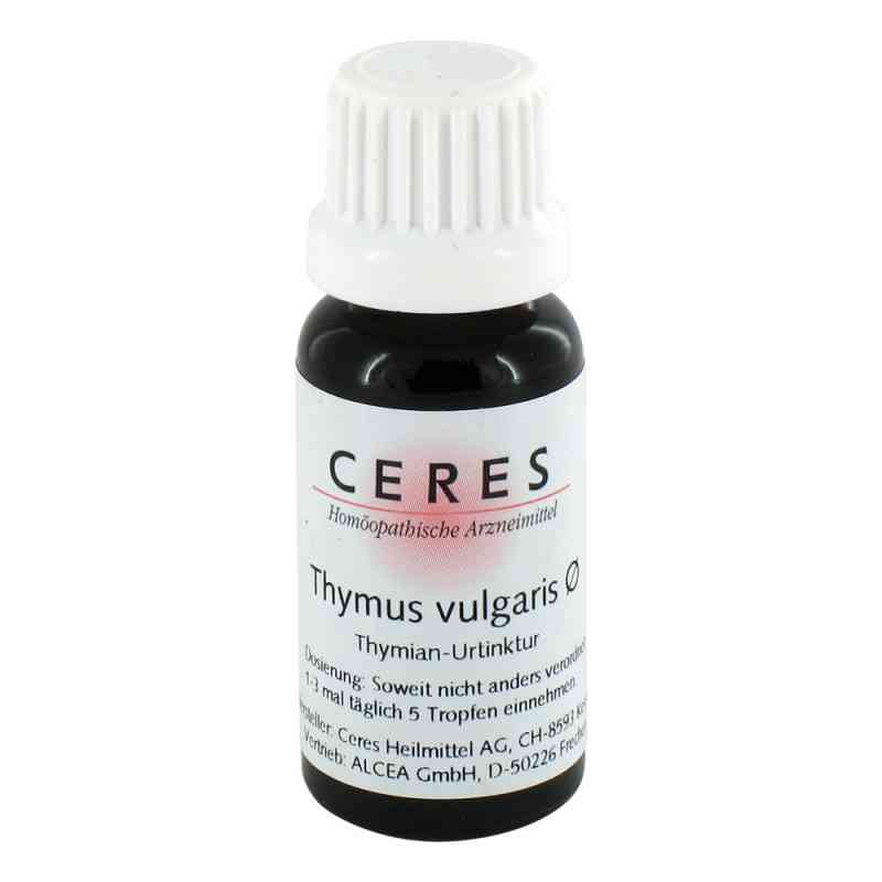 Ceres Thymus vulgaris Urtinktur 20 ml od CERES Heilmittel GmbH PZN 00289710