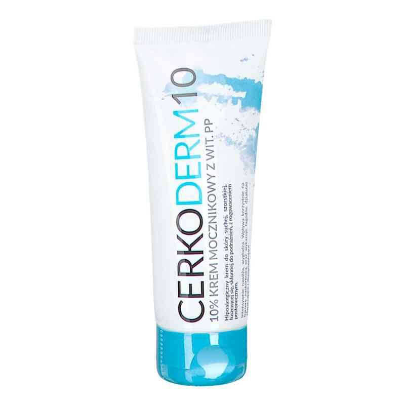 Cerkoderm 10 10% krem mocznikowy z wit. PP 75 ml od CERKO SP. Z O.O. SP. K. PZN 08303813