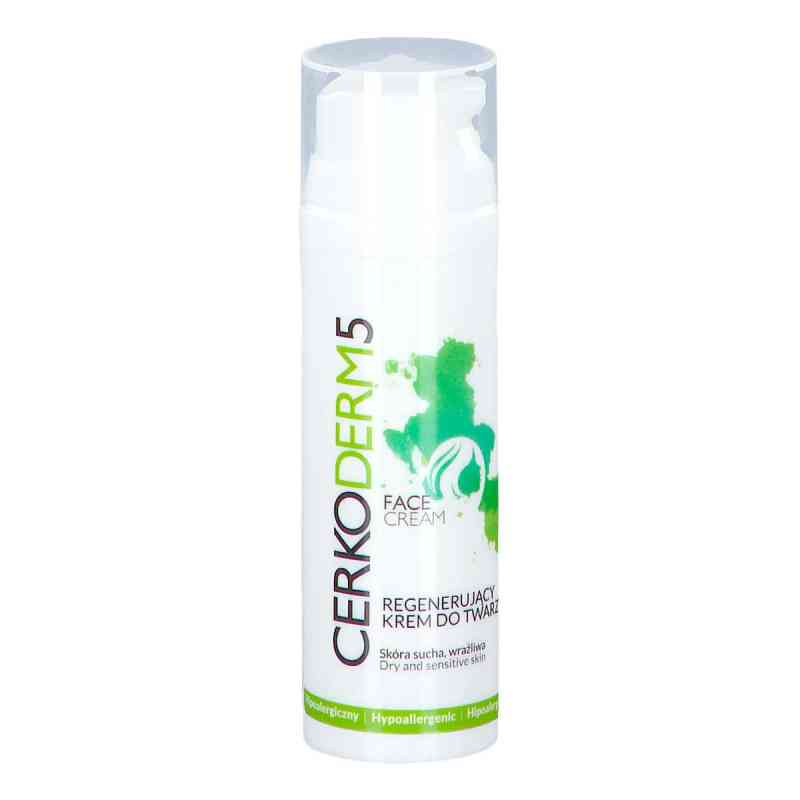 Cerkoderm 5 regenerujący krem do twarzy z wit. PP 50 ml od CERKO SP. Z O.O. SP. K. PZN 08303812