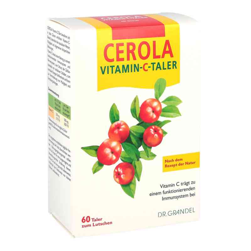 Cerola Witamina C Taler Grandel tabletki do ssania 60 szt. od Dr. Grandel GmbH PZN 03106472