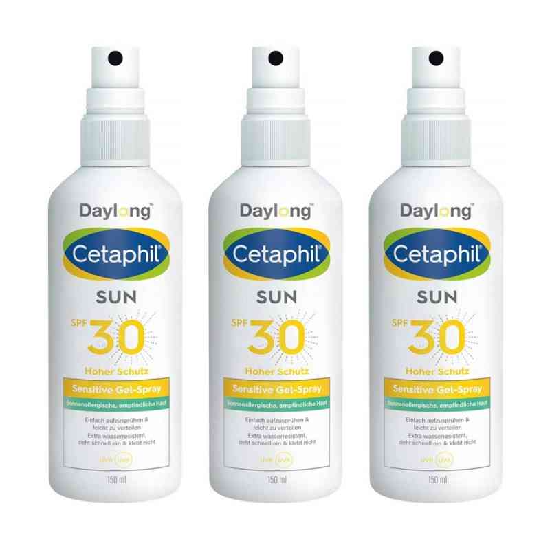 Cetaphil Sun Daylong Spf 30 Sensitive Gel-spray 3x150 ml od Galderma Laboratorium GmbH PZN 08104998
