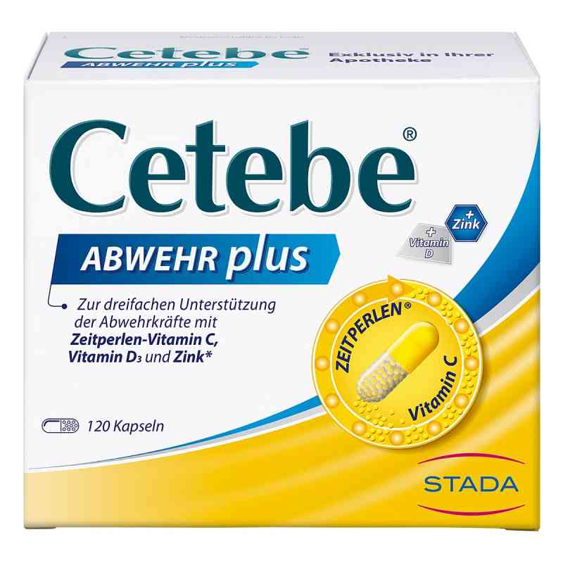 Cetebe Abwehr Plus Kapsułki na odporność 120 szt. od STADA Consumer Health Deutschland GmbH PZN 02415254