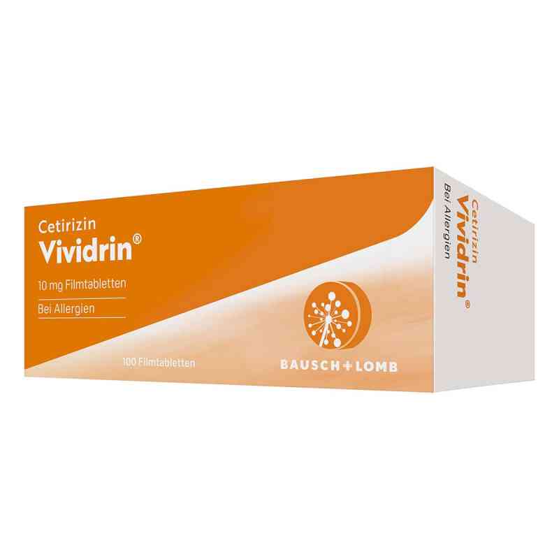 Cetirizin Vividrin 10 mg tabletki powlekane 100 szt. od Dr. Gerhard Mann Chem.-pharm.Fab PZN 13168959