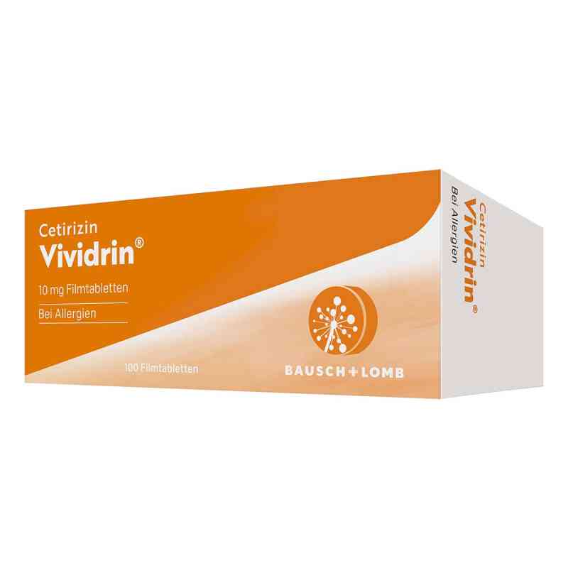Cetirizin Vividrin 10 mg tabletki powlekane 100 szt. od Dr. Gerhard Mann Chem.-pharm.Fabrik GmbH PZN 13168959
