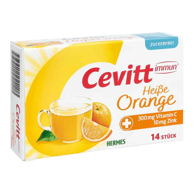 Cevitt immun gorąca pomarańcza bez cukru granulat 14 szt. od HERMES Arzneimittel GmbH PZN 15581965