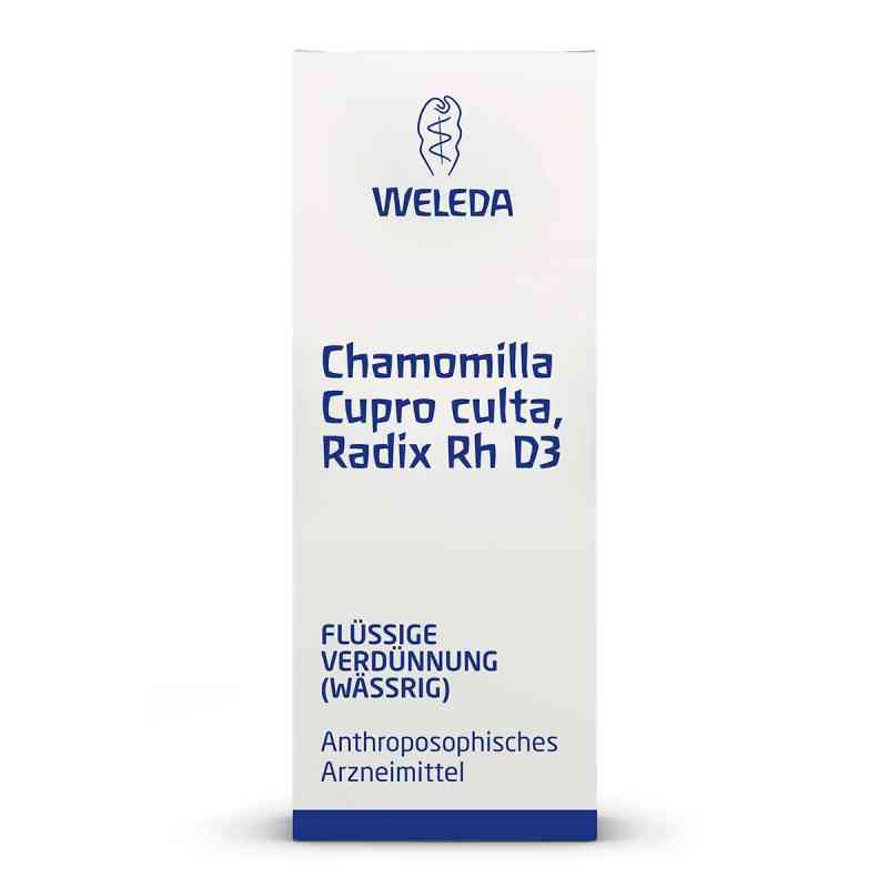 Chamomilla Cupro culta Radix Rh D3 Dil. krople 20 ml od WELEDA AG PZN 01630097