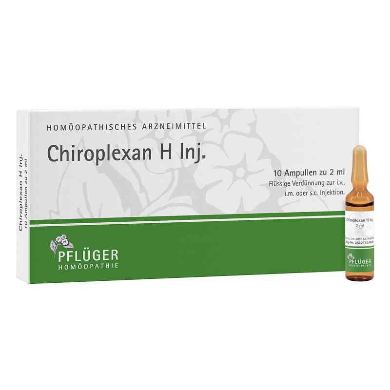 Chiroplexan H Inj. 10X2 ml od Homöopathisches Laboratorium Ale PZN 04886609