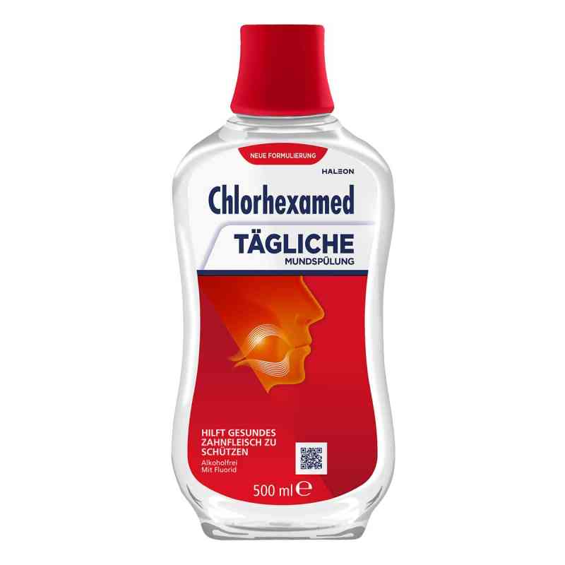 Chlorhexamed codzienna płukanka do ust z chlorheksydyną (0,06%) 500 ml od Haleon Germany GmbH PZN 16393823