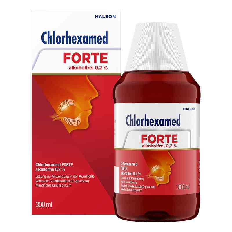 Chlorhexamed Forte 0,2% roztwór bezalkoholowy 300 ml od Haleon Germany GmbH PZN 12574692