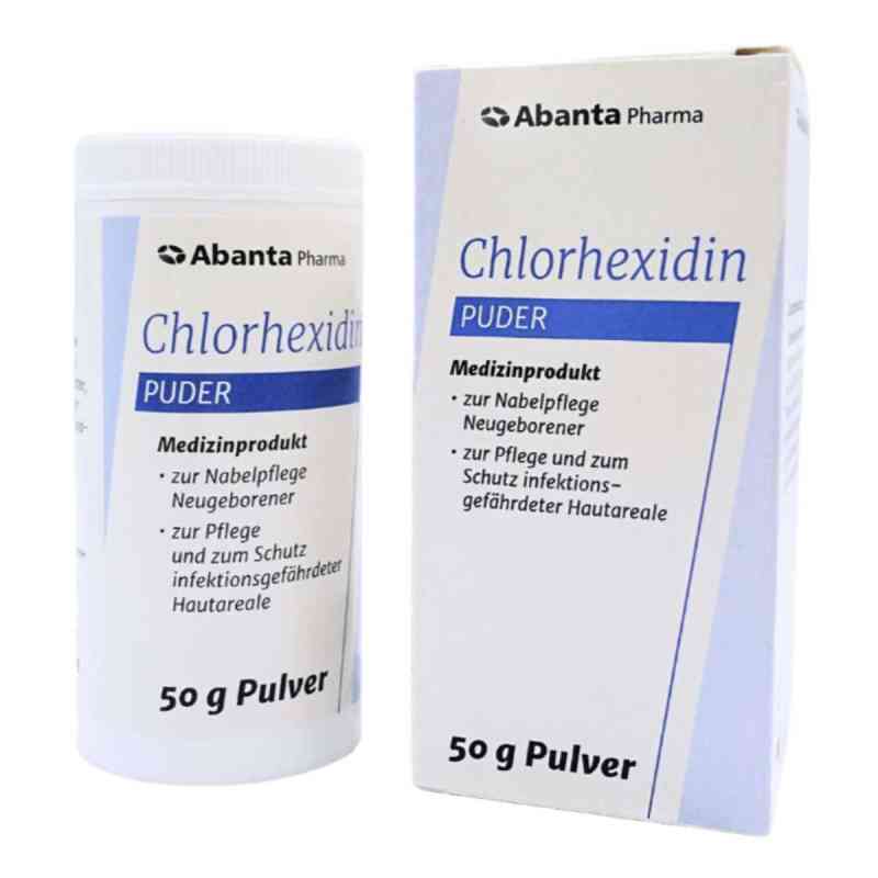 Chlorhexidin proszek 50 g od Abanta Pharma GmbH PZN 04701484