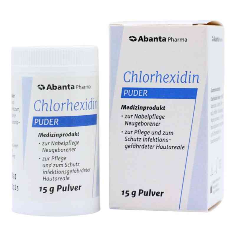 Chlorhexidin puder 15 g od Abanta Pharma GmbH PZN 04701478