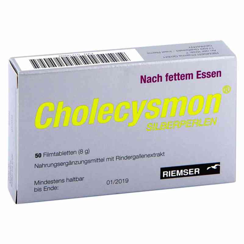 Cholecysmon srebrzyste perełki 50 szt. od Esteve Pharmaceuticals GmbH PZN 01218209