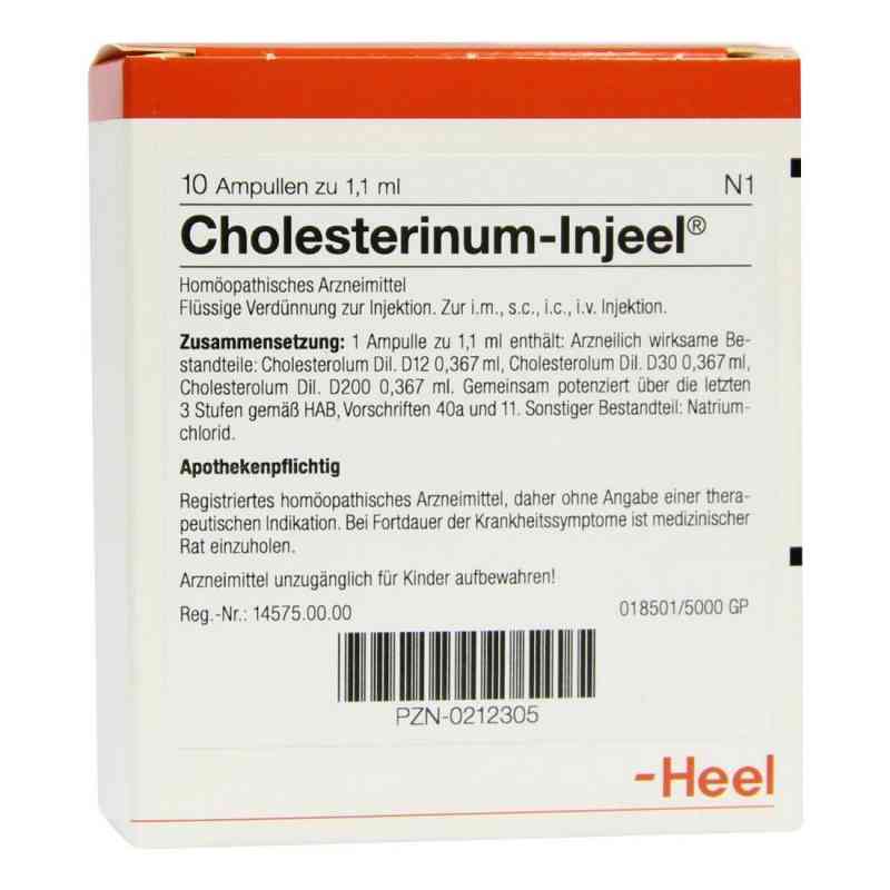 Cholesterinum Nosoden Injeele 10 szt. od Biologische Heilmittel Heel GmbH PZN 00212305