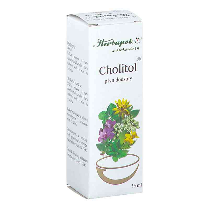 Cholitol płyn 35 ml od KRAKOWSKIE ZAKŁADY ZIELARSKIE 