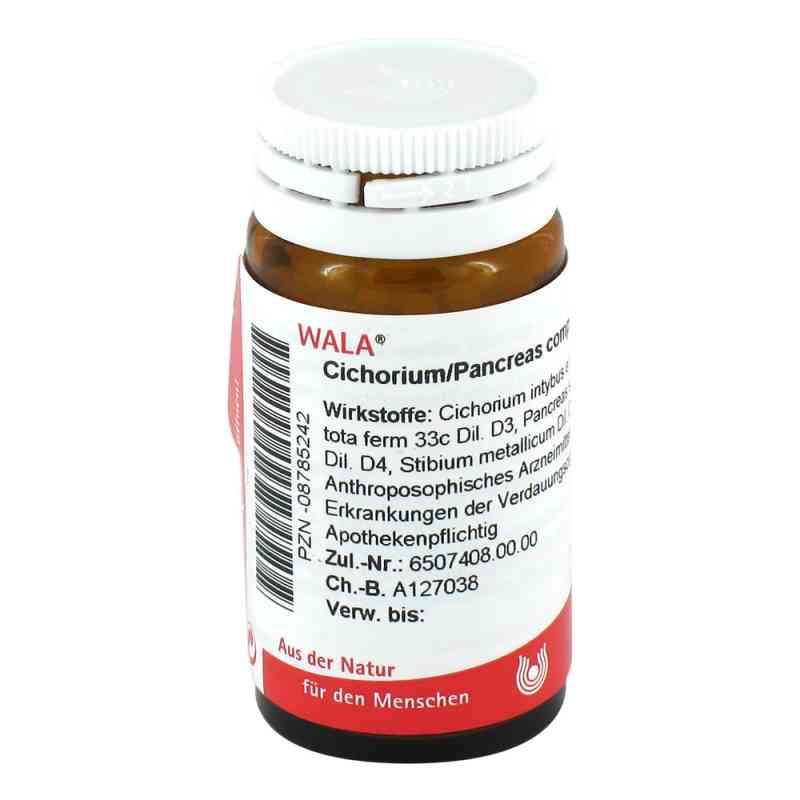 Cichorium Pancreas Comp. granulki 20 g od WALA Heilmittel GmbH PZN 08785242