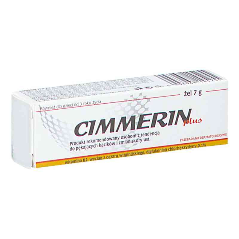 Cimmerin Plus Żel 7 g od PHARMACY LABORATORIES PZN 08304591