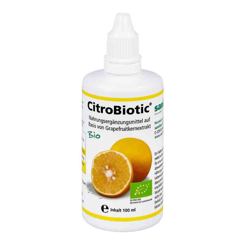 CitroBiotic płyn 100 ml od SANITAS GmbH & Co. KG PZN 08648522