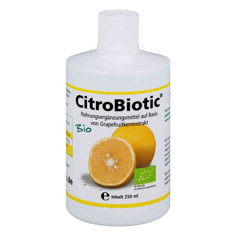Citrobiotic roztwór 250 ml od SANITAS GmbH & Co. KG PZN 01345161