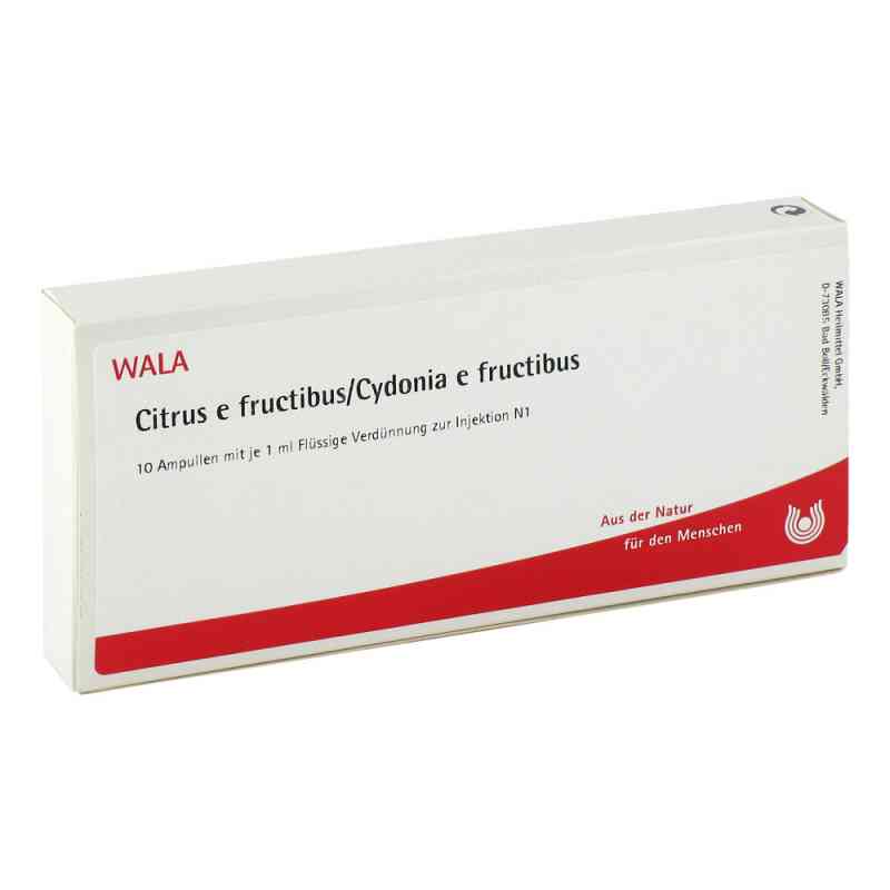 Citrus E Fructib. Cydonia E Fructib. Amp. 10X1 ml od WALA Heilmittel GmbH PZN 00426986