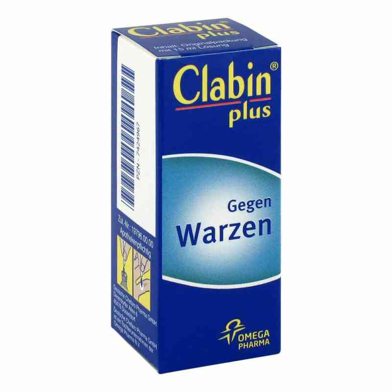 Clabin plus płyn na kurzajki 15 ml od Omega Pharma Deutschland GmbH PZN 07424967